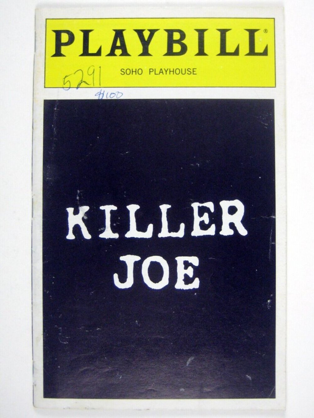 Killer Joe Playbill March 1999 Tracy Letts Paul Dillon Hammett Jan Leslie Hardin